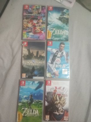 Nintendo Switch Consola + Joy-Con ➕ 6 juego