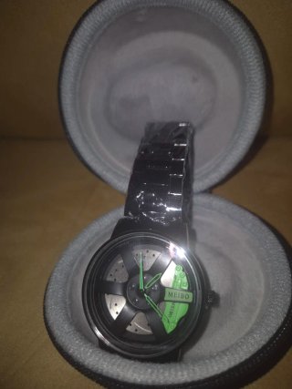 Reloj MEIBO Negro y Verde