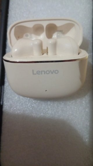 Auriculares Lenovo TWS  beige