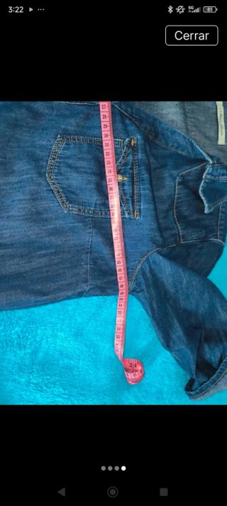 Vestido camisero vaquero