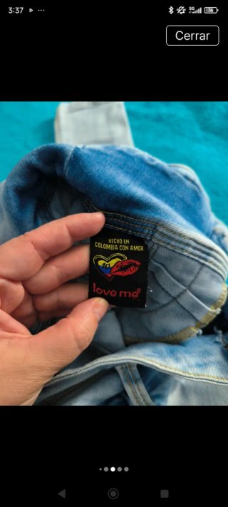 Pantalón Colombiano Azul