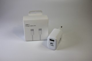 Cargador 65W con Cable USB C-C o C - Lightning