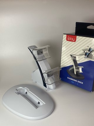 Cargador Doble Mandos PS5 iPlay con LEDs Nuevo