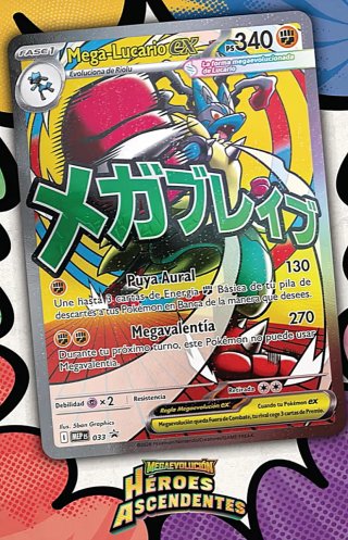 Caja Cartas Pokémon Mega Lucario ex Premium