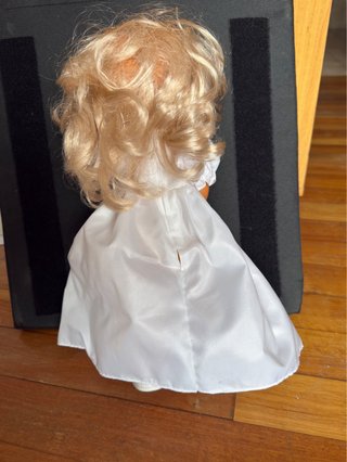 Muñeca Primera Comunión Vestido Blanco