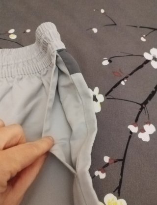 Pantalón corto deportivo hombre Nike gris talla M