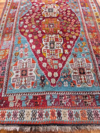 Alfombra Persa Multicolor Lana