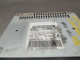 SISTEMA AUDIO / RADIO CD CITROEN BERLINGO 9663582