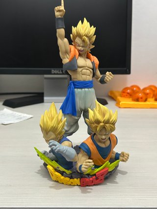 Statua Dragonball Gogeta, Goku, Vegeta