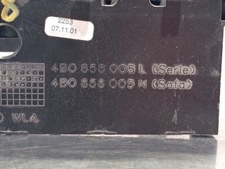 CONSOLA CENTRAL AUDI A6 AVANT (4B5) AKN 4B0858005