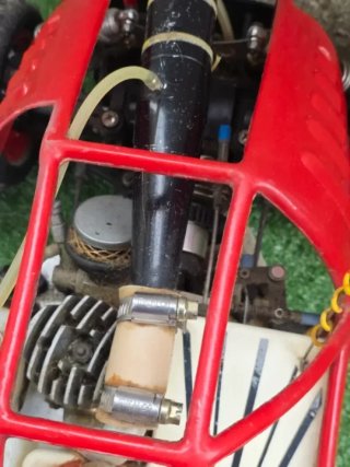 Buggy RC Gasolina Vintage OS + Emisora Graupner