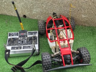 Buggy RC Gasolina Vintage OS + Emisora Graupner