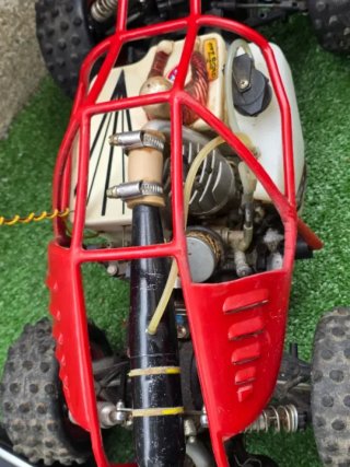 Buggy RC Gasolina Vintage OS + Emisora Graupner