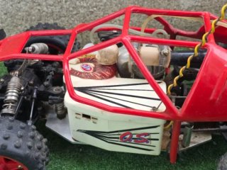 Buggy RC Gasolina Vintage OS + Emisora Graupner