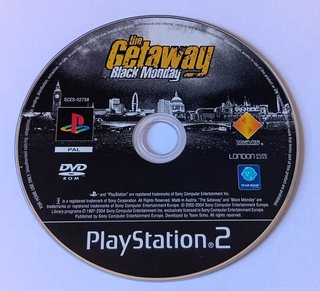 The Getaway Black Monday PS2 - Solo Disco