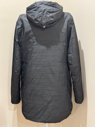 Parka Helly Hansen mujer L gris con capucha