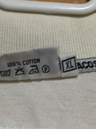 Polo Lacoste Beige Talla L