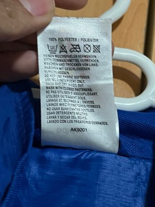 Chaqueta Adidas Azul y Negra