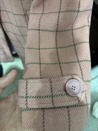 Chaquetón cuadros rosa niña 12-13 años
