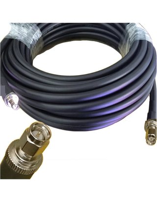 2 Cable LMR-400 SMA Macho a Hembra Alta Calidad