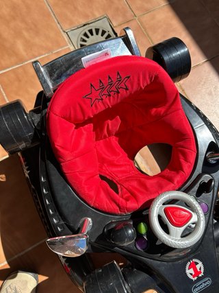 Correpasillos Coche F1 Negro y Rojo