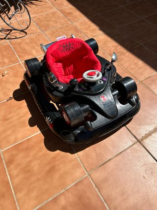 Correpasillos Coche F1 Negro y Rojo