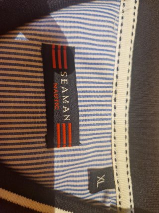 Polo SEAMAN NAUTIC Naranja Talla XL