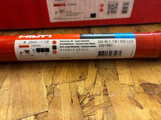 Hilti coronas BI 28/320 SPX-L nuevas + TE-Y RT