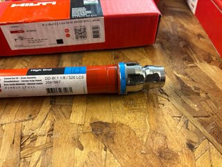 Hilti coronas BI 28/320 SPX-L nuevas + TE-Y RT