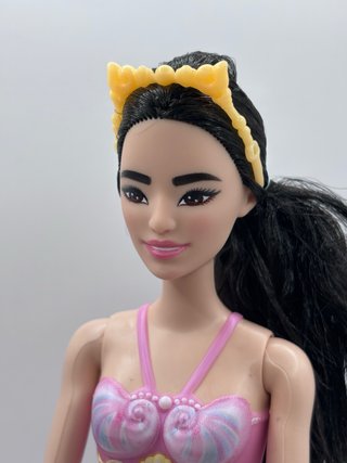 Barbie Sirena Única - Cabeza Tenista