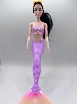 Barbie Sirena Única - Cabeza Tenista