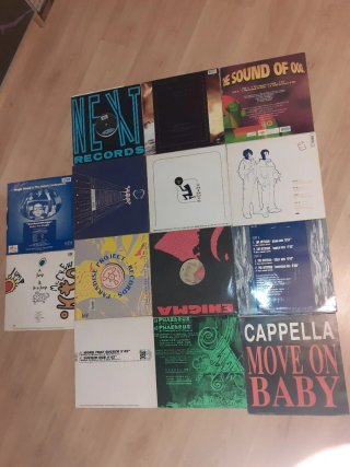 Lote Vinilos Dance, Electro, Rap y Hip Hop