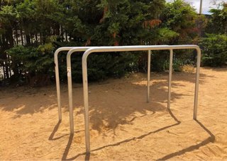 Barras paralelas calistenia