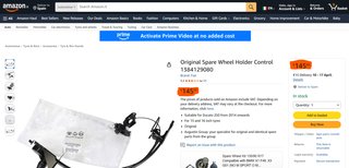 Soporte rueda repuesto Ducato/Boxer/Jumper NUEVO