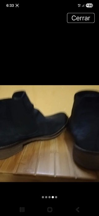 Botines Chelsea Azul Marino