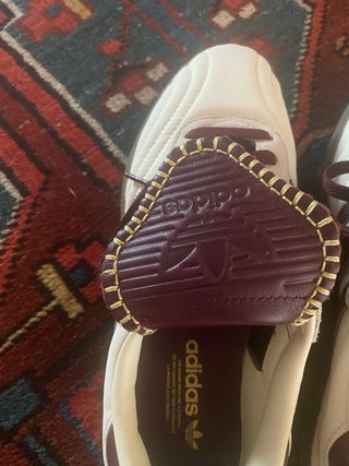 Adidas Samba Bianco/Borgogna.