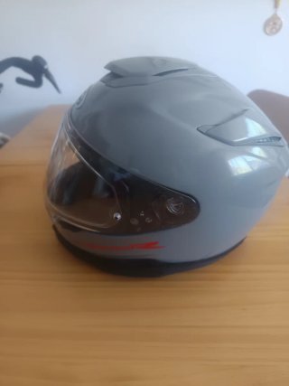 Casco de moto HJC gris talla L
