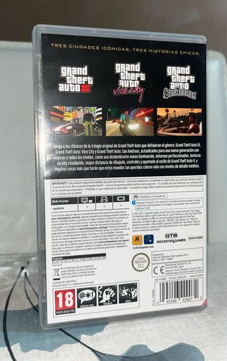 GTA Trilogy Definitive Edition Nintendo Switch