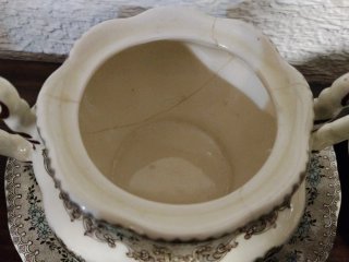 Juego de café La Cartuja de Sevilla Pickman