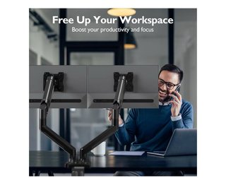 Soporte Doble Monitor Brazos Articulados