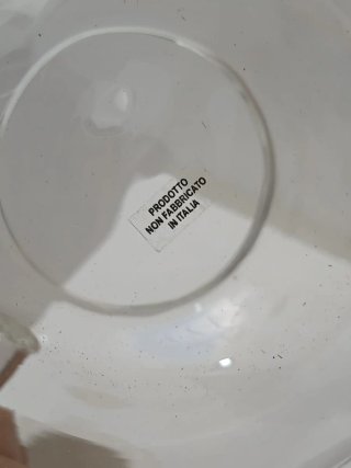 Tognana Teiera in Vetro e Porcellana