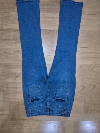 Pantalones vaqueros mujer pata acampanada