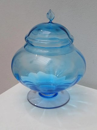 Ciotola Murano Vintage Blu
