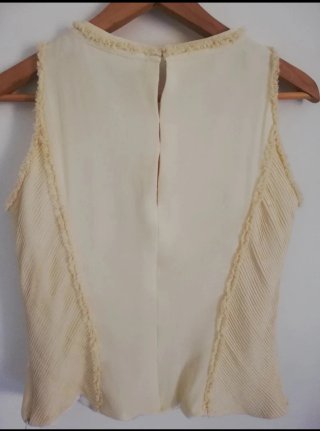 Blusa Luisa Spagnoli Seta panna