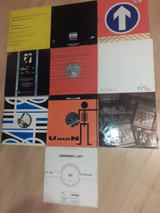 Lote Vinilos Dance, Electrónica.