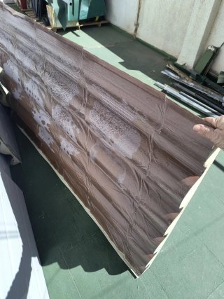Caseta Panel Sándwich 4x3,5m Teja Roja