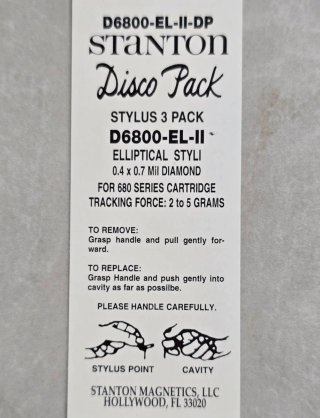 Agujas Stanton 6800 Elípticas (3 uds)