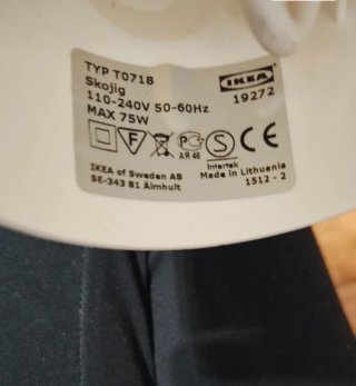 Lámpara Techo Infantil Skojig IKEA