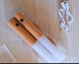 Lámpara pared magnética USB luz nocturna