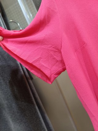 Blusa MS Mode hombros descubiertos talla 48